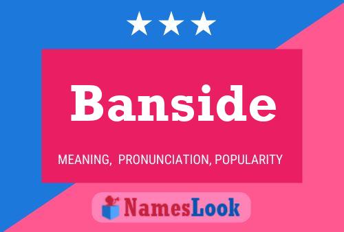 ملصق اسم Banside