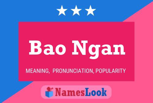 ملصق اسم Bao Ngan