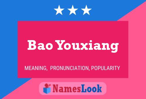 ملصق اسم Bao Youxiang