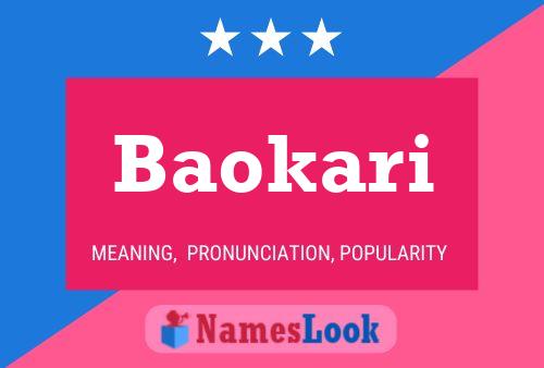 ملصق اسم Baokari