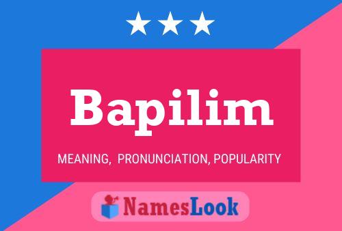 ملصق اسم Bapilim