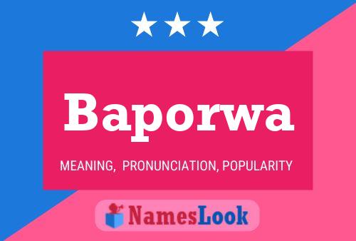 ملصق اسم Baporwa