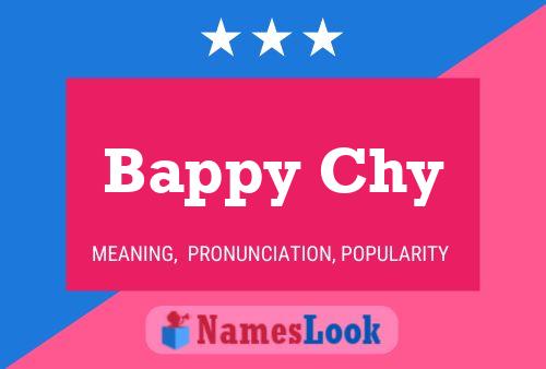 ملصق اسم Bappy Chy