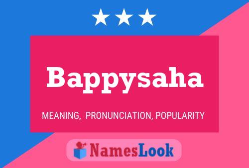 ملصق اسم Bappysaha