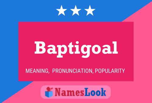 ملصق اسم Baptigoal