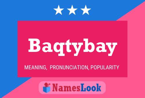 ملصق اسم Baqtybay