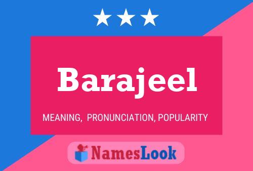 ملصق اسم Barajeel