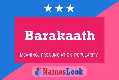 ملصق اسم Barakaath