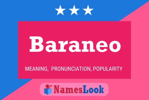 ملصق اسم Baraneo