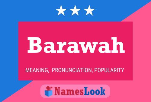 ملصق اسم Barawah