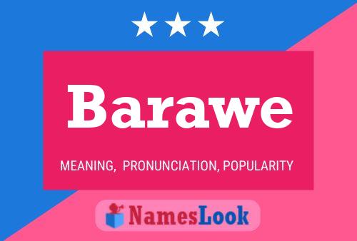 ملصق اسم Barawe