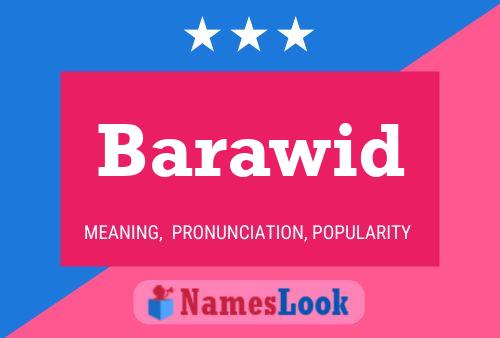 ملصق اسم Barawid