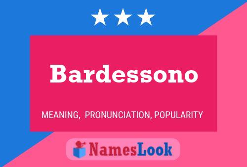 ملصق اسم Bardessono