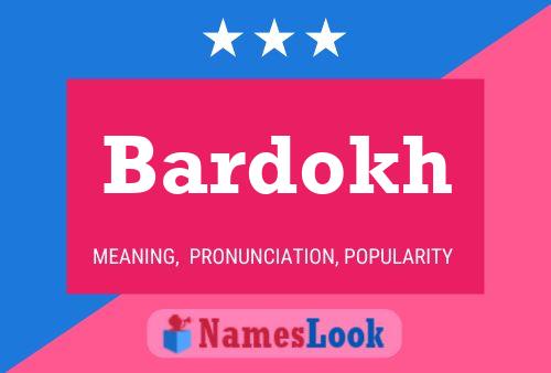 ملصق اسم Bardokh