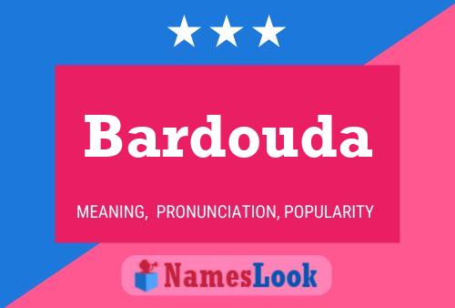 ملصق اسم Bardouda