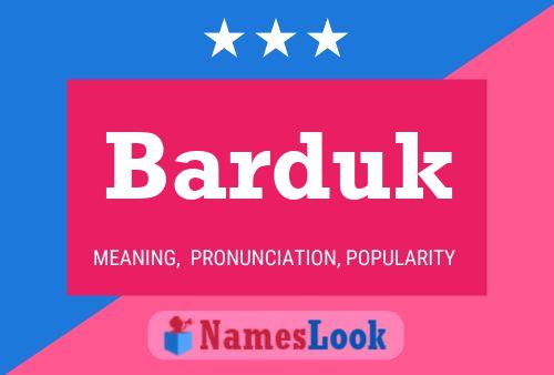 ملصق اسم Barduk