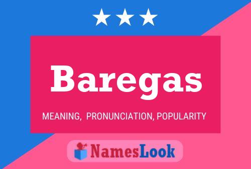 ملصق اسم Baregas