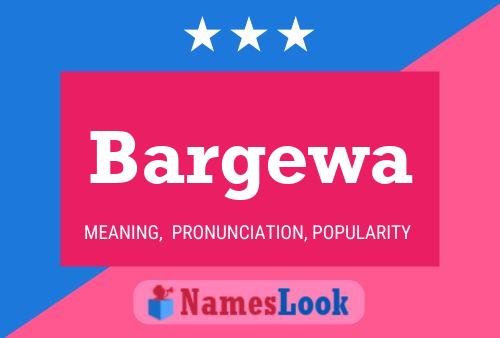 ملصق اسم Bargewa