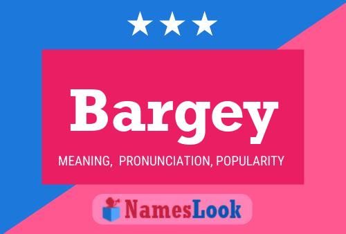 ملصق اسم Bargey