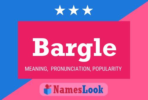 ملصق اسم Bargle