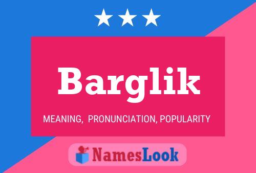 ملصق اسم Barglik