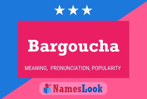 ملصق اسم Bargoucha