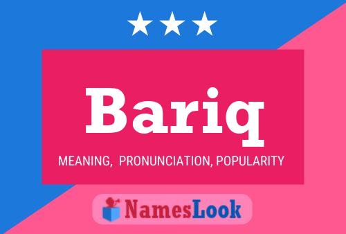 ملصق اسم Bariq