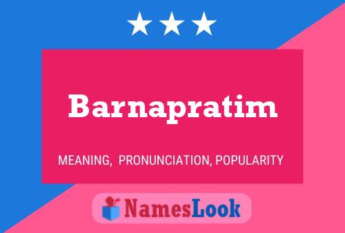 ملصق اسم Barnapratim