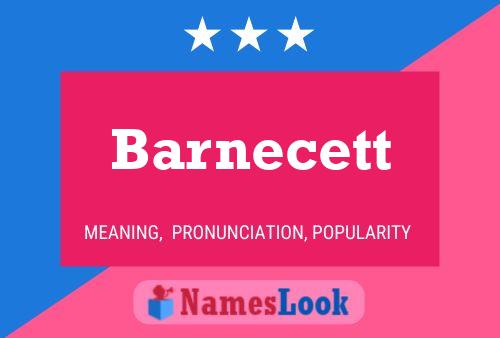 ملصق اسم Barnecett