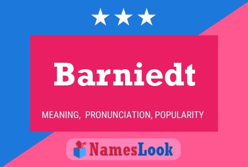 ملصق اسم Barniedt