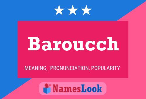 ملصق اسم Baroucch