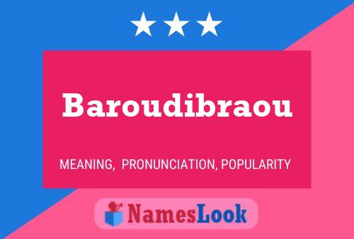 ملصق اسم Baroudibraou