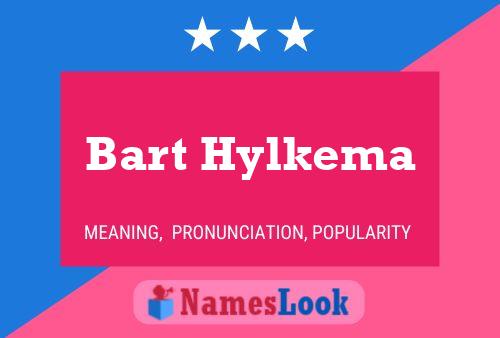 ملصق اسم Bart Hylkema