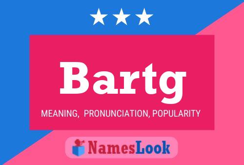 ملصق اسم Bartg