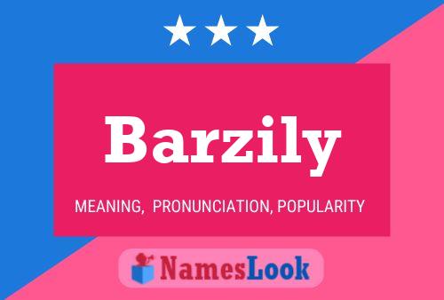 ملصق اسم Barzily