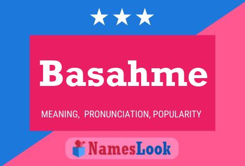 ملصق اسم Basahme