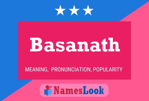 ملصق اسم Basanath