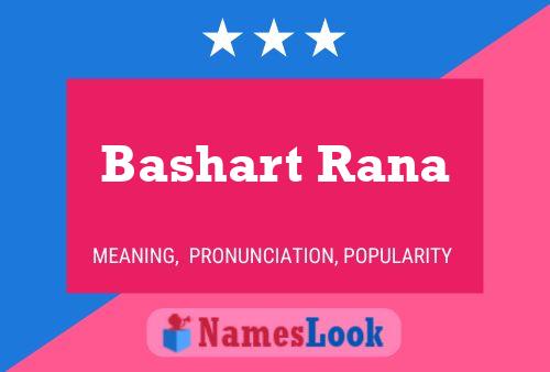 ملصق اسم Bashart Rana