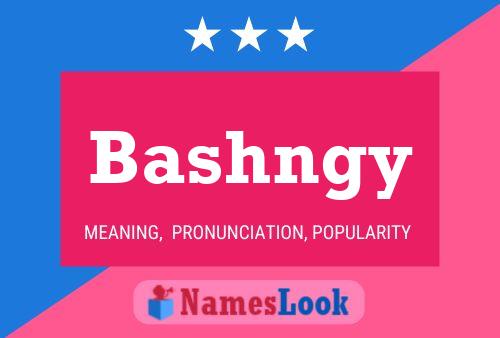 ملصق اسم Bashngy