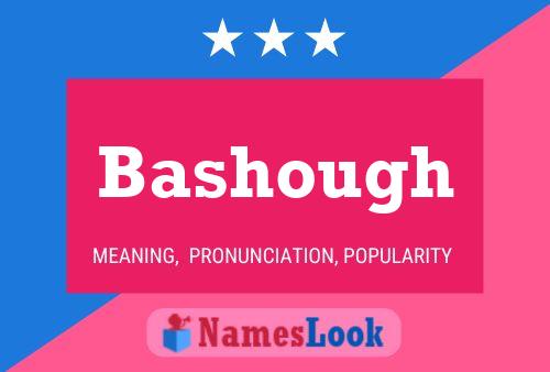 ملصق اسم Bashough