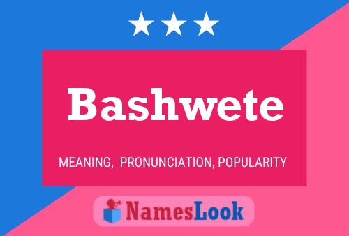 ملصق اسم Bashwete