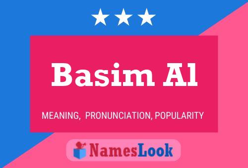 ملصق اسم Basim Al