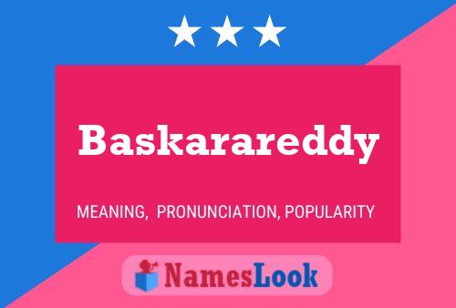 ملصق اسم Baskarareddy