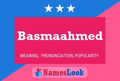 ملصق اسم Basmaahmed