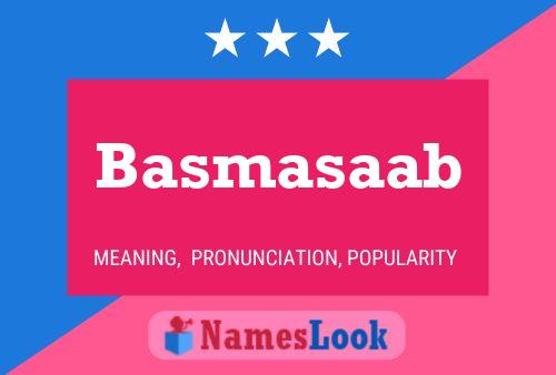 ملصق اسم Basmasaab