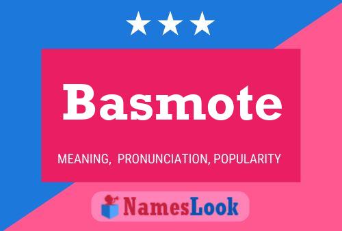 ملصق اسم Basmote