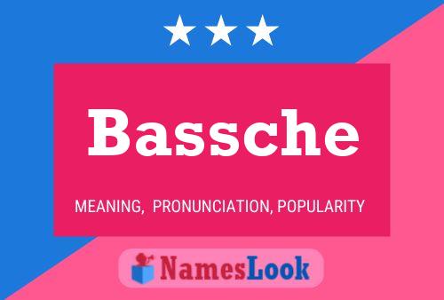 ملصق اسم Bassche