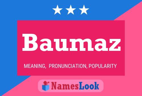 ملصق اسم Baumaz