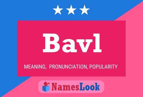 ملصق اسم Bavl