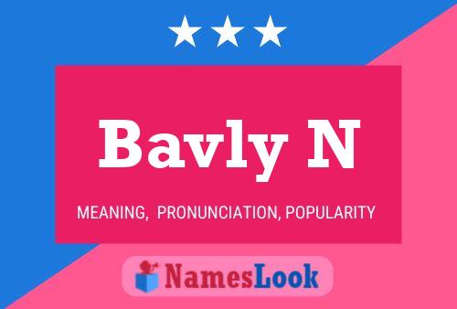 ملصق اسم Bavly N